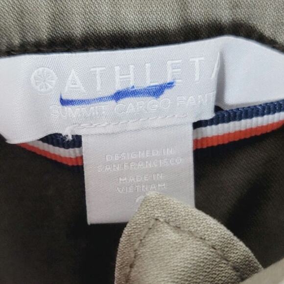 ATHLETA SUMMIT CARGO PANTS, SZ 2 - Picture 8 of 15